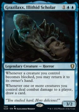 Grazilaxx, Illithid Scholar - Commander Legends: Battle for Baldur's Gate: Extras (Rare) [XCLB-723]