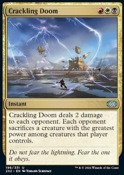 Crackling Doom - Double Masters 2022 (Uncommon) [2X2-196]