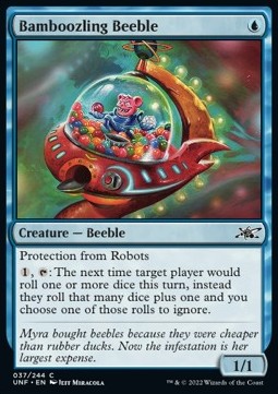 Bamboozling Beeble - Unfinity (Common) [UNF-37]