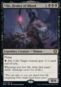 Vilis, Broker of Blood - Game Night: Free For All (Rare) [GN3-63]