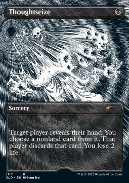 Thoughtseize (V.1) - Secret Lair Drop Series: October Superdrop 2022 (Rare) [SLDO2-1117]