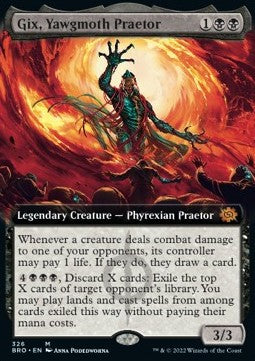Gix, Yawgmoth Praetor - The Brothers' War: Extras (Mythic) [XBRO-326]