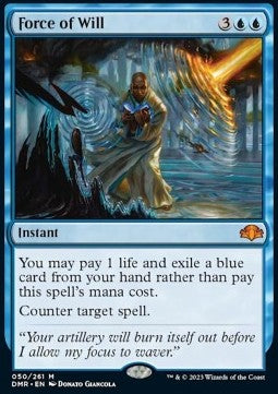 Force of Will - Dominaria Remastered (Mythic) [DMR-50]