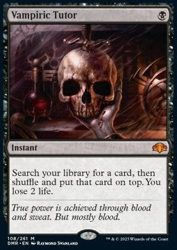 Vampiric Tutor - Dominaria Remastered (Mythic) [DMR-108]