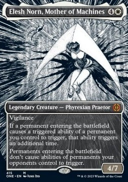 Elesh Norn, Mother of Machines (V.4) - Phyrexia: All Will Be One: Extras (Mythic) [XONE-415]