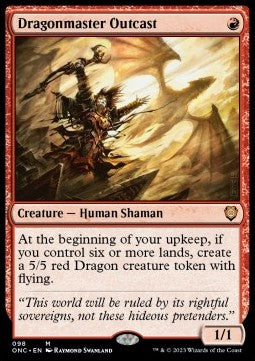Dragonmaster Outcast - Commander: Phyrexia: All Will Be One (Mythic) [ONC-98]