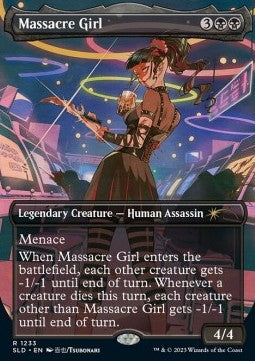 Massacre Girl - Secret Lair Drop Series: Winter Superdrop 2023 (Rare) [SLDW23-1233]