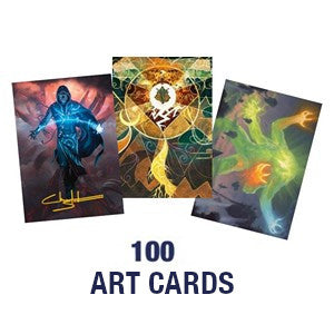100 random Art Cards