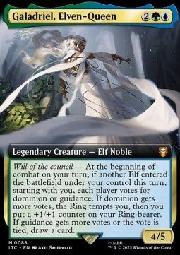 Galadriel, Elven-Queen (V.1) - Commander: The Lord of the Rings: Tales of Middle-earth: Extras (Mythic) [XLTC-88]