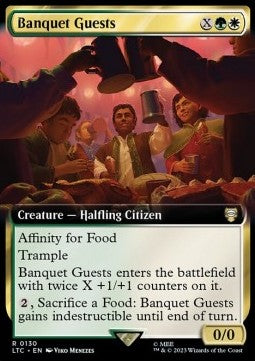 Banquet Guests - Commander: The Lord of the Rings: Tales of Middle-earth: Extras (Rare) [XLTC-130]