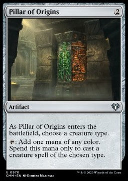Pillar of Origins - Commander Masters: Extras (Uncommon) [XCMM-970]