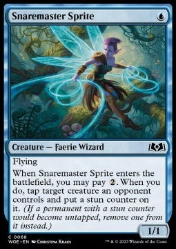 Snaremaster Sprite - Wilds of Eldraine (Common) [WOE-68]