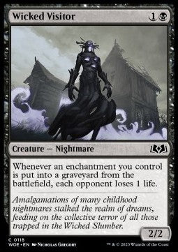 Wicked Visitor - Wilds of Eldraine (Common) [WOE-118]