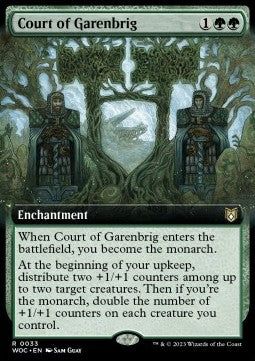 Court of Garenbrig - Commander: Wilds of Eldraine: Extras (Rare) [XWOC-33]