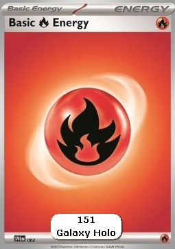 Fire Energy - Scarlet & Violet Energies (Holo Rare) [SVE-002]