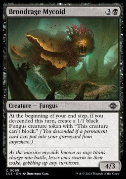 Broodrage Mycoid - The Lost Caverns of Ixalan (Common) [LCI-95]