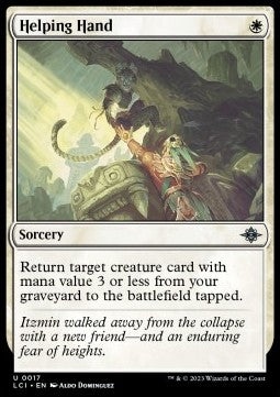 Helping Hand - The Lost Caverns of Ixalan (Uncommon) [LCI-17]