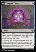 Visage of Dread // Dread Osseosaur - The Lost Caverns of Ixalan (Uncommon) [LCI-129]