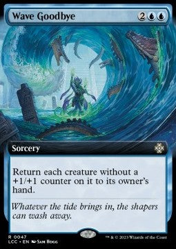 Wave Goodbye - Commander: The Lost Caverns of Ixalan: Extras (Rare) [XLCC-47]