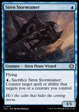 Siren Stormtamer - Commander: The Lost Caverns of Ixalan (Uncommon) [LCC-171]
