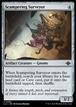 Scampering Surveyor - The Lost Caverns of Ixalan (Uncommon) [LCI-260]