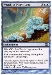 Wrath of Marit Lage - Eighth Edition (Uncommon) [8ED-115]