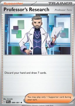 Professor's Research - Paldean Fates (Rare) [PAF-088]