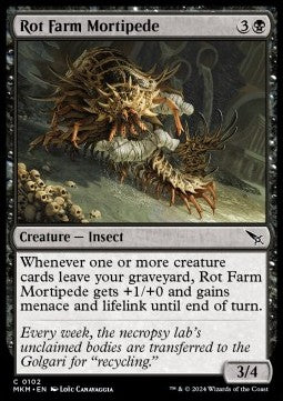 Rot Farm Mortipede - Murders at Karlov Manor (Common) [MKM-102]