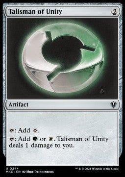Talisman of Unity - Commander: Murders at Karlov Manor (Uncommon) [MKC-244]