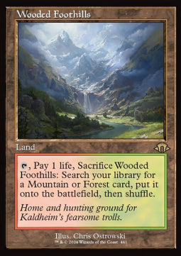 Wooded Foothills (V.2) - Modern Horizons 3: Extras (Rare) [XMH3-441]