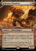 Generous Plunderer (V.2) - The Big Score (Mythic) [BIG-41]