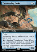 Thunderclap Drake - Commander: Outlaws of Thunder Junction: Extras (Rare) [XOTC-53]