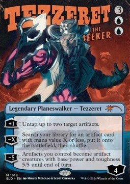 Tezzeret the Seeker - Secret Lair Drop Series: Spring Superdrop 2024 (Mythic) [SLDSP4-1619]