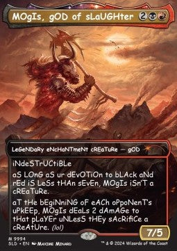 Mogis, God of Slaughter - Secret Lair Drop Series: Spring Superdrop 2024 (Mythic) [SLDSP4-9994]