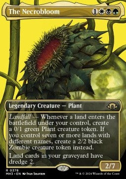 The Necrobloom (V.1) - Modern Horizons 3: Extras (Rare) [XMH3-378]