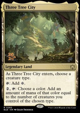 Three Tree City (V.1) - Bloomburrow: Promos (Rare) [PBLB-260]