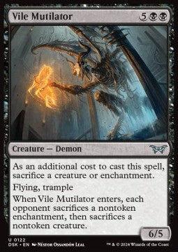 Vile Mutilator - Duskmourn: House of Horror (Uncommon) [DSK-122]
