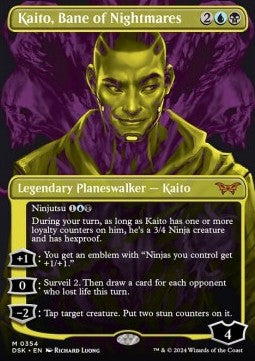 Kaito, Bane of Nightmares (V.2) - Duskmourn: House of Horror: Extras (Mythic) [XDSK-354]