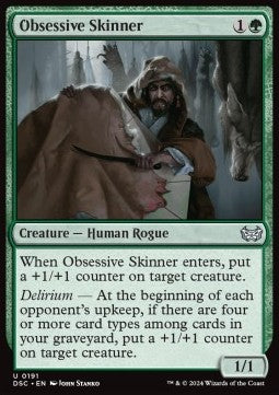 Obsessive Skinner - Commander: Duskmourn: House of Horror (Uncommon) [DSC-191]