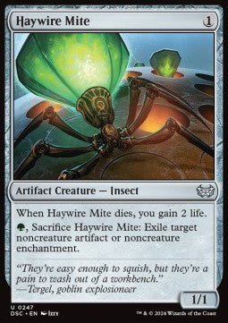 Haywire Mite - Commander: Duskmourn: House of Horror (Uncommon) [DSC-247]