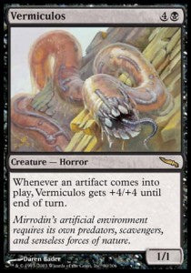 Vermiculos - Mirrodin (Rare) [MRD-80]