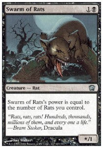 Swarm of Rats - Eighth Edition (Uncommon) [8ED-167]