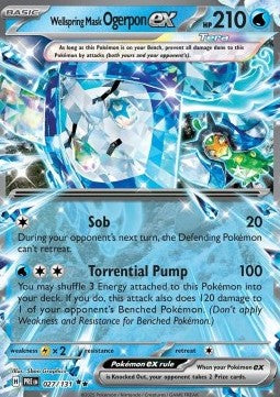 Wellspring Mask Ogerpon ex - Prismatic Evolutions (Double Rare) [PRE-027]