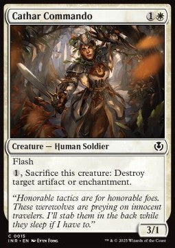 Cathar Commando - Innistrad Remastered (Common) [INR-15]