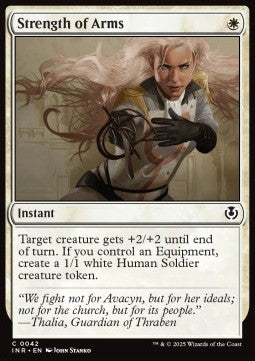 Strength of Arms