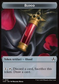 Blood Token // Vampire Token (Black 1/1) - Innistrad Remastered: Tokens (Token) [TINR-T 21/7]