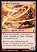 Reckless Fireweaver - Commander: Aetherdrift (Common) [DRC-106]