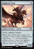 Triplicate Titan - Commander: Aetherdrift (Rare) [DRC-143]