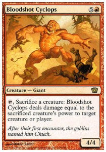 Bloodshot Cyclops - Eighth Edition (Rare) [8ED-179]