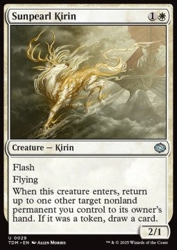 Sunpearl Kirin - Tarkir: Dragonstorm (Uncommon) [TDM-29]